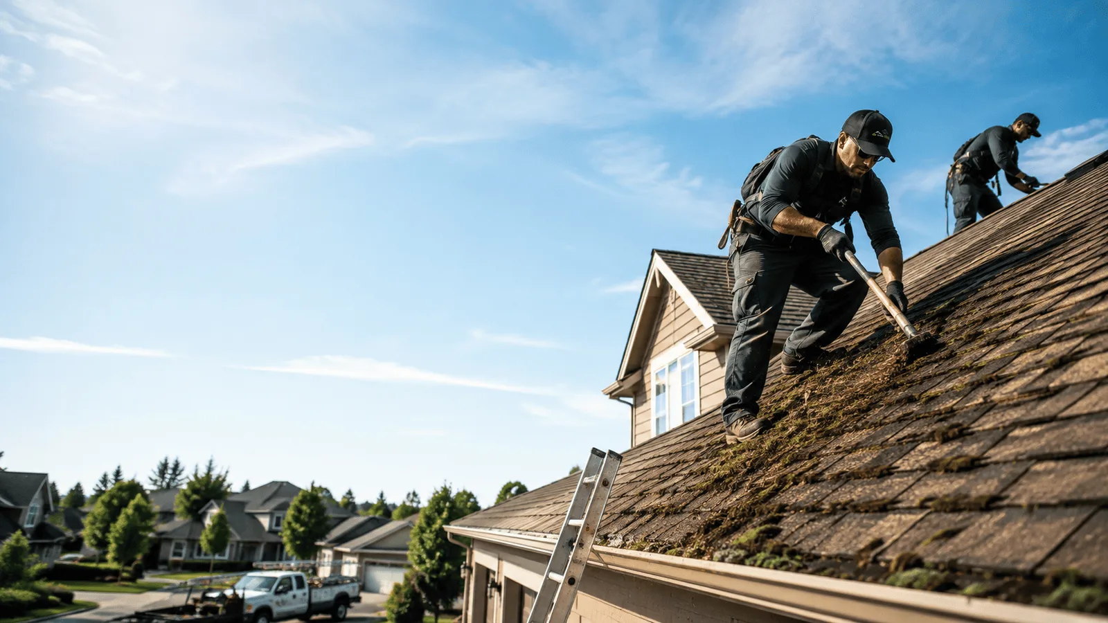 Roof Moss Removal in Roselle, NJ near me